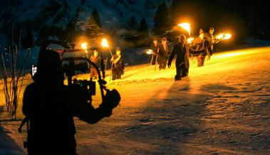 Eisige Winde und keine Sicht: Abenteuerlicher Filmdreh auf dem Säntis