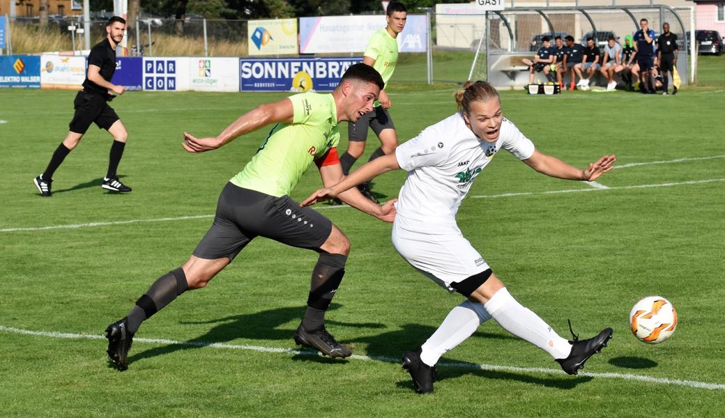 Au-Berneck war deutlich vor Rüthi, die Unterrheintaler siegten 5:0.