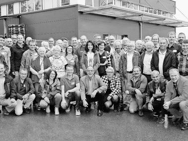 Viscose-Stifte treffen sich