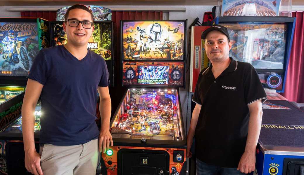 Stelldichein der Pinball Wizards: Bucher und Haltner wollen's wissen