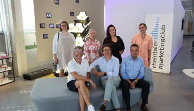 Rheintaler Marketingclub wechselte einen Besuch lang die Rheinseite