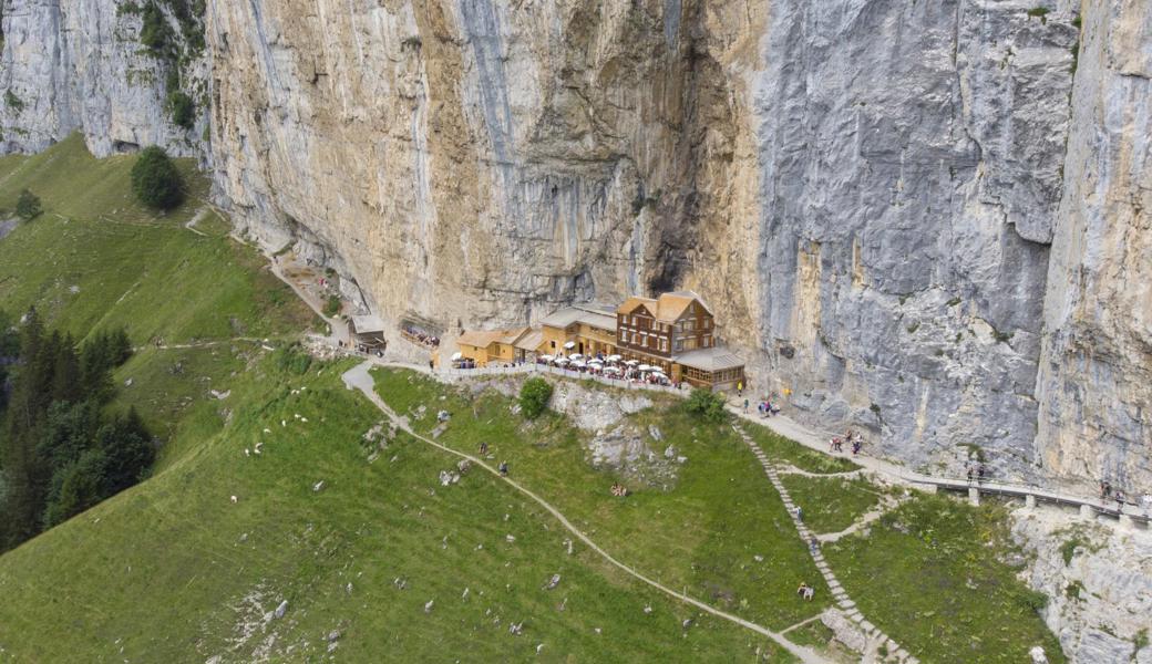 Der Unfall ereignete sich in der Nähe des beliebten Wanderziels Äscher im Alpstein.