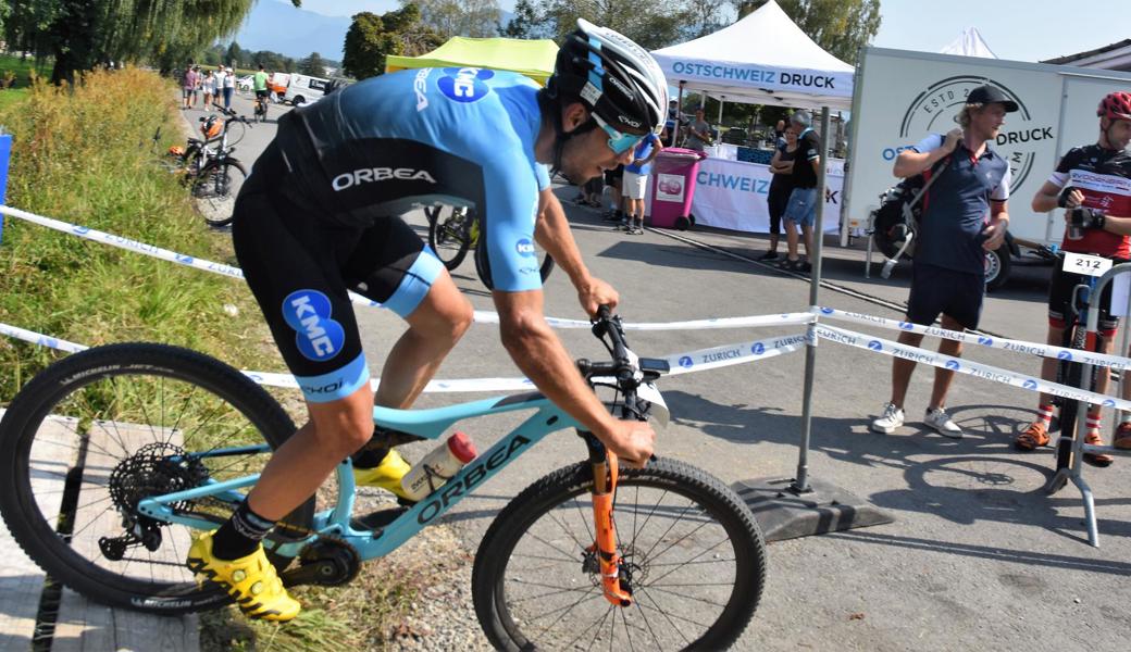 Thomas Litscher fährt auch 2021 fürs Team KMC-Orbea.