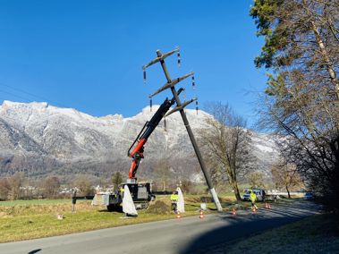 13,5 Kilometer Stromleitungen werden demontiert