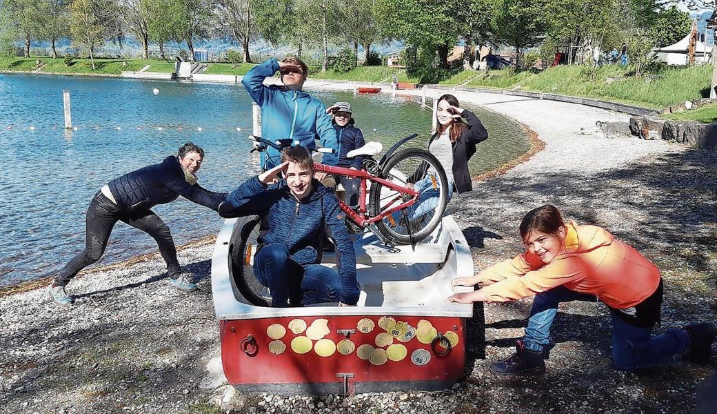 Foto-OL-Station: Baggersee.