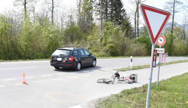 E-Bike-Fahrer bei Unfall am Kopf verletzt