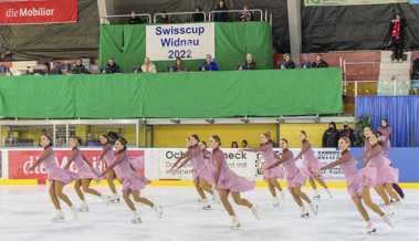 Swisscup Widnau in der Eishalle: Spektakel auf dem Eis und hinter den Kulissen Swisscup Widnau in der Eishalle: Spektakel auf dem Eis und hinter den Kulissen