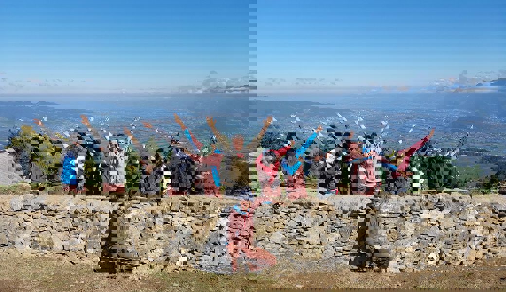 Die Alp Eichenwieser Schwamm ist mit einer neuen Trockenmauer aufgewertet worden