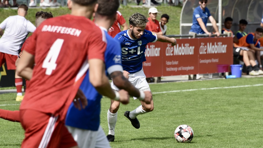 Widnau (mit Ceyhun Tüccar) versuchte es bis zum Schluss, ein drittes Tor gelang jedoch nicht. Widnau (mit Ceyhun Tüccar) versuchte es bis zum Schluss, ein drittes Tor gelang jedoch nicht.