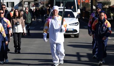 Auf besonderer Mission: Benno Keel als Fackelläufer der Olympischen Winterspiele
