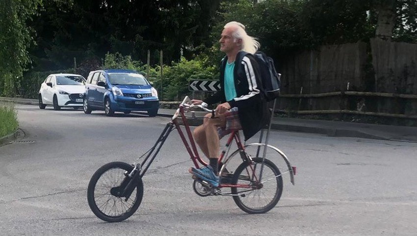 Eines der speziellen Velos.