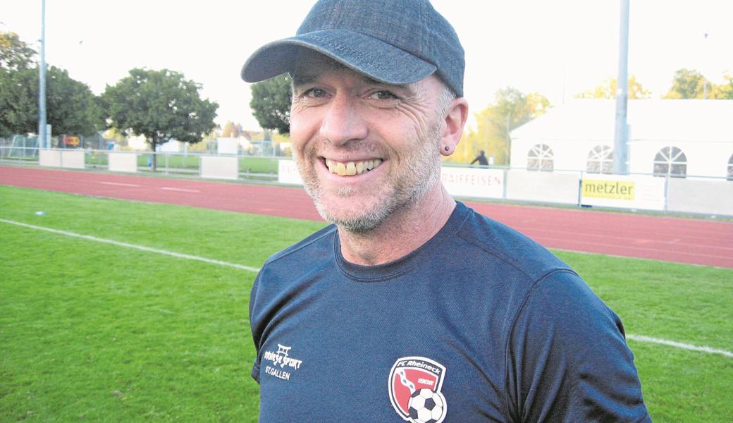 Trainer Andy Giger: «Ich habe mich für Rheineck entschieden, weil der Verein nur wenige Wechsel hat.» 