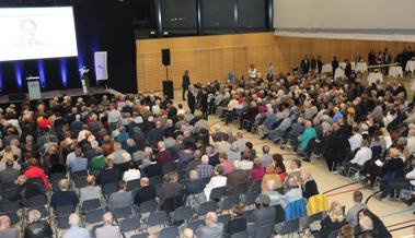 1200 Besucher am Anlass mit Jens Korte in Oberriet