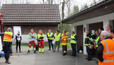 Grosse Übung in der Klinik Gais