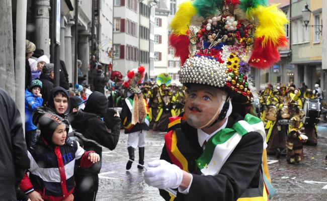 Rund 40 Gruppen am Altstätter Umzug