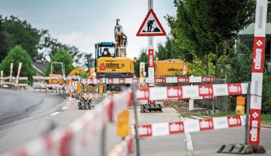 Der Verkehr muss wegen der anstehenden Baumassnahmen lediglich tageweise gesperrt werden.