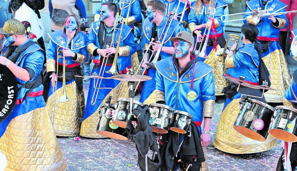 Die Hinterforster Güggigässler mit ansteckend guter Laune.