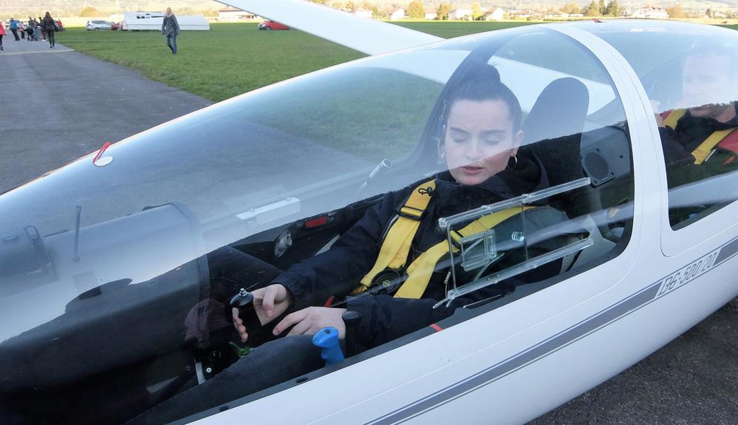 Jasmin Mattle aus Oberriet überraschte am Schweizer Präzisionsfliegen.