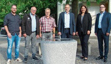 Brunnen der Bevölkerung übergeben