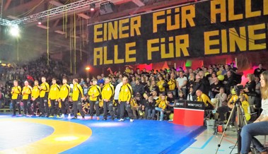 Die Kriessner Ringer kämpfen nach vier Jahren Unterbruch wieder in Widnau um den Meistertitel Die Kriessner Ringer kämpfen nach vier Jahren Unterbruch wieder in Widnau um den Meistertitel