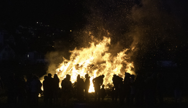 Den Winter verabschiedet: Bilder vom Funken in Rebstein