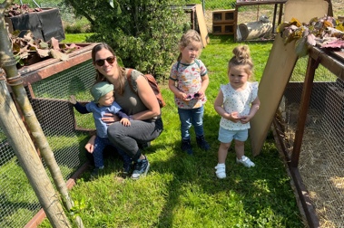 Besuch bei Blumenhuhn, Orpington, Kleinwidder & Co.