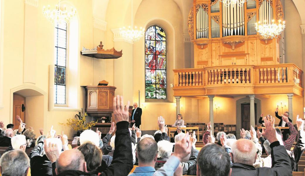 An der Bürgerversammlung der Evangelisch-reformierten Kirchgemeinde St. Margrethen herrschte Einigkeit.