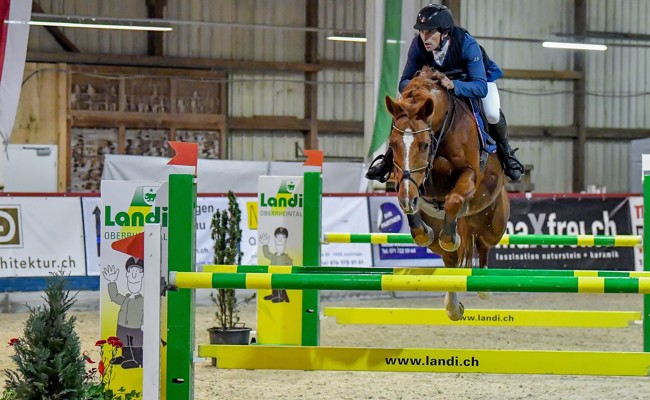 Erfahrener Reiter setzt sich knapp vor den Talenten des RV Oberriet durch