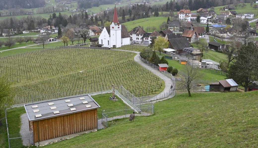 Die evangelische Kirche in Eichberg.