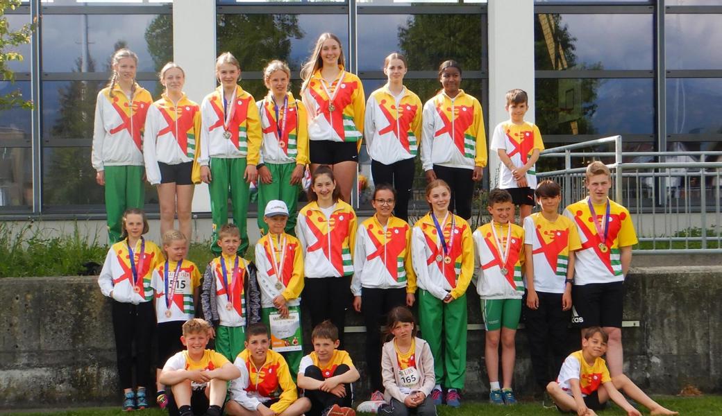 Balger Löwen am UBS Kids Cup in Kriessern.