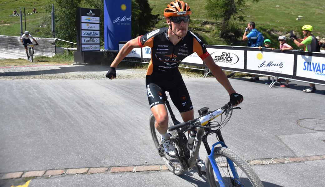 Simon Vitzthum feierte in St. Moritz schon den dritten Saisonsieg.