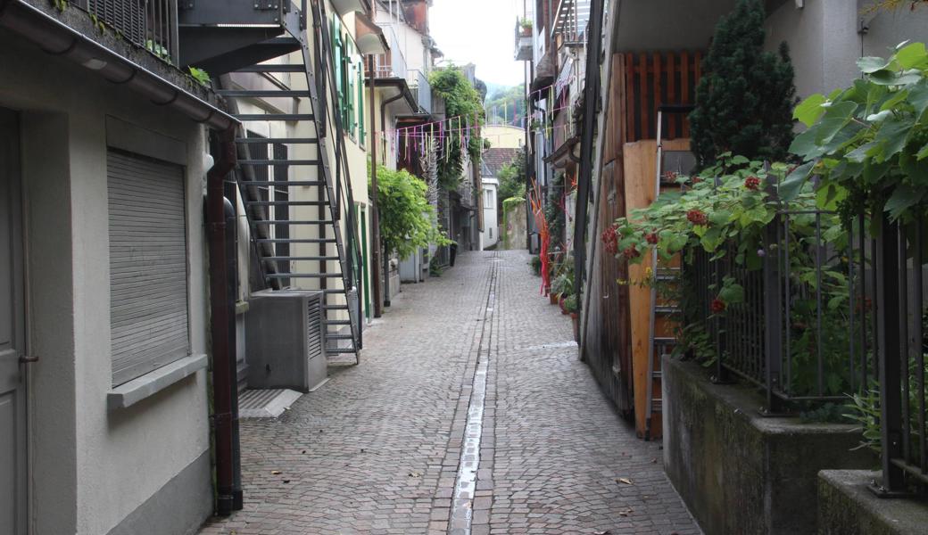 Der Eragraba zwischen Marktgasse und Obergasse.