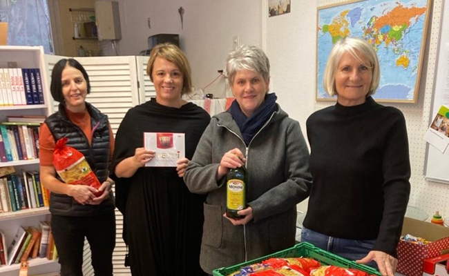 Der Gemeinnützige Frauenverein Diepoldsau beschenkt den A-Treff