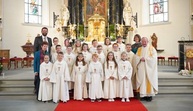 Erstkommunionkinder feierten den Weissen Sonntag zum Thema: «Der gute Hirte»
