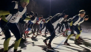 Nachtloipenrennen in Gais startet bei eisigen Temperaturen