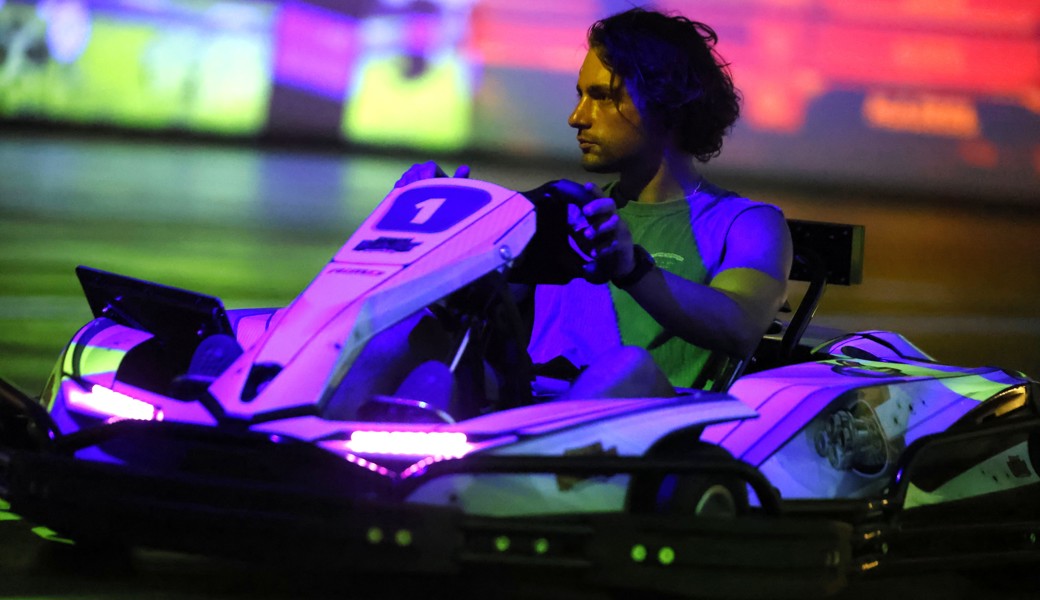 Die «Battlekarts» kommen aus Belgien und erlauben eine neue Art von interaktivem Spiel.