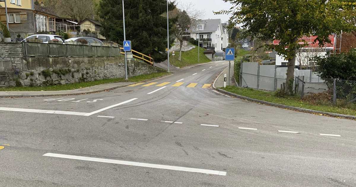 More safety will be created for pedestrian traffic on cantonal roads