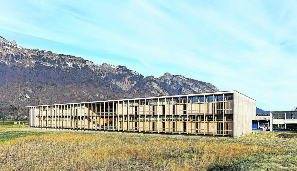 Das Siegerprojekt: das Landwirtschaftliche Zentrum SG in Salez. 