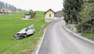 Weniger Unfälle auf Ausserrhoder Strassen