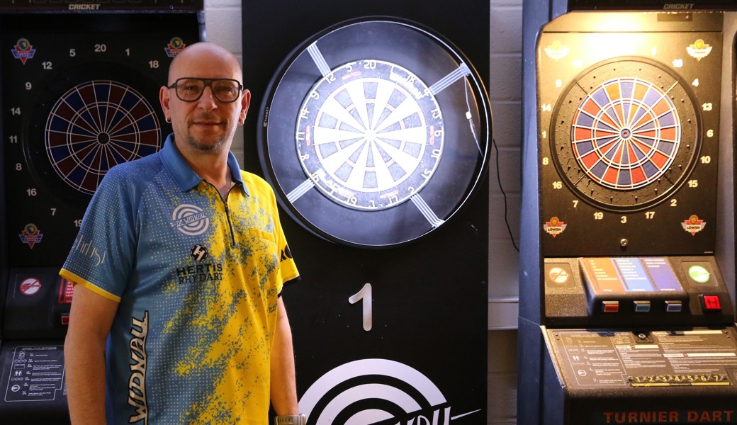"Ich wollte nicht mehr nur in Beizen Darts spielen."