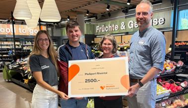 Laufen tut Gutes: 2500 Franken für PluSport Rheintal