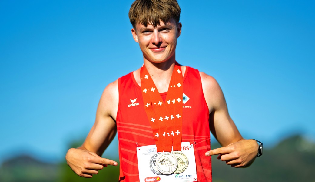 Janis Beuggert gewinnt zum siebten Mal in Serie Gold im Hochsprung