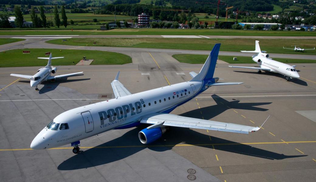 Der Flieger nach Wien wird frühestens Mitte Februar wieder abheben.