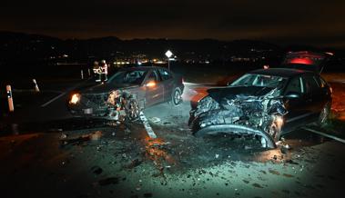 Heftiger Crash auf der Kreuzung