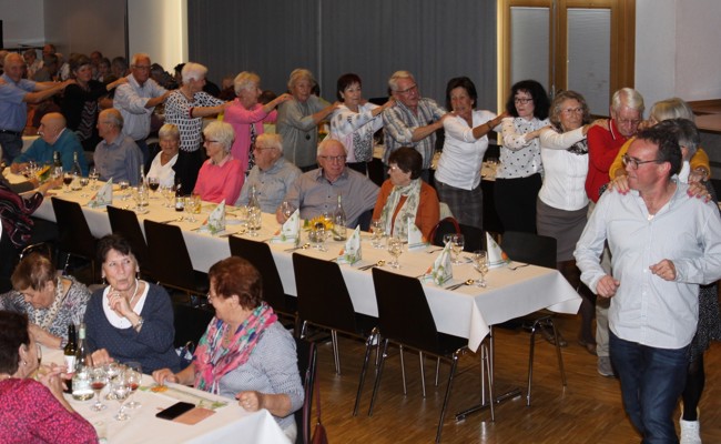 Wie über 300 Seniorinnen und Senioren der Lust am Leben frönten