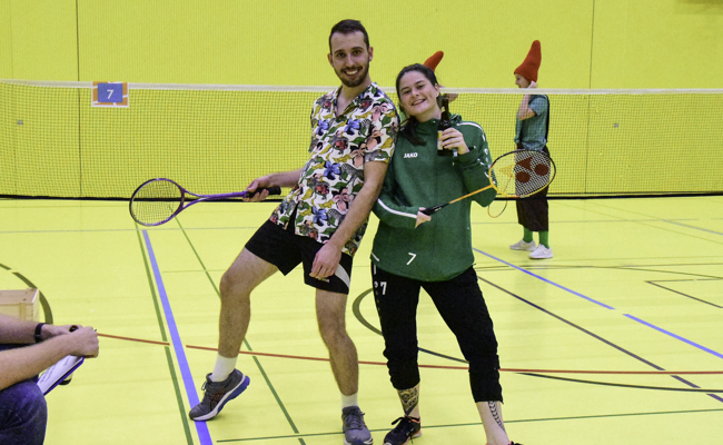 Badminton-Turnier in der Blattackerhalle: Die Bilder vom Grümpelturnier