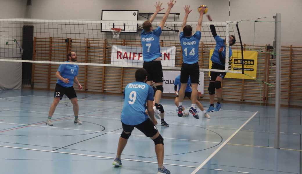 Rheno musste in Goldach ins Tie-Break gehen, in dem sich die Rheintaler deutlich durchsetzten. 