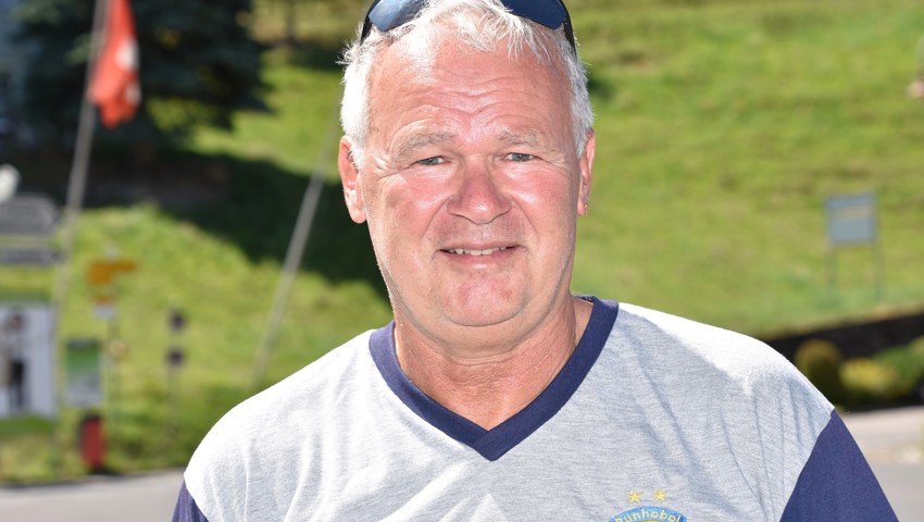 Richard Meyerhans schuf das nötige gute Umfeld des Trainingswochenendes und präparierte die Franzenweid.