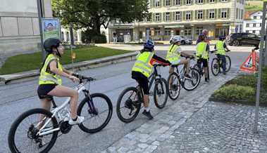 39 vorzügliche Velofahrerinnen und Velofahrer an der Fahrradprüfung im Vorderland