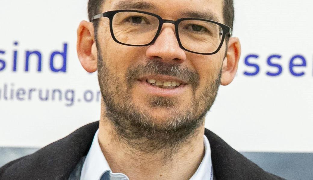 Markus Mähr, Projektleiter Rhesi der Internationalen Rheinregulierung.